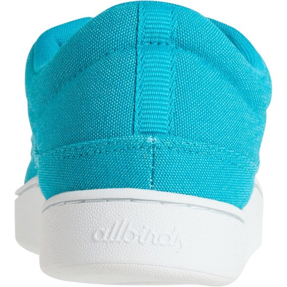 Men\'s Allbirds Canvas Pacer Sneakers Size 11 Teal Blue Low Top NEW In BOX main image 9